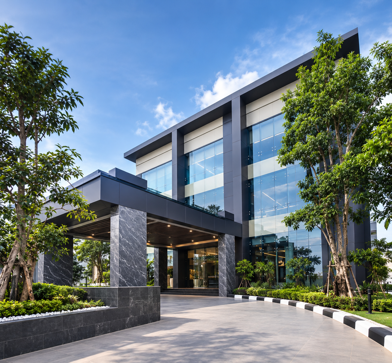 LOCO Pallet office building